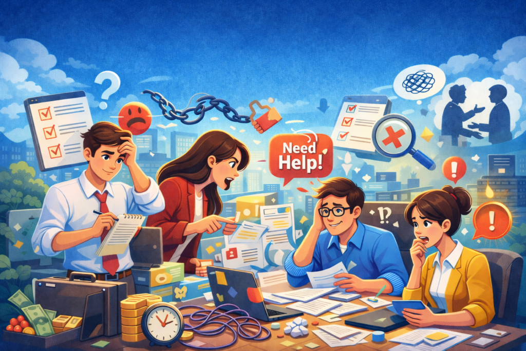 Kesalahan yang Sering Terjadi dalam Manajemen Tim