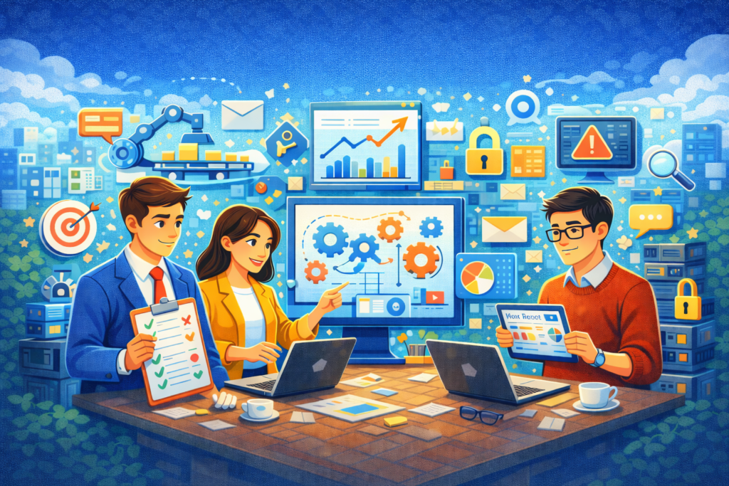 Sistem Operasional untuk Mengontrol Proses Bisnis