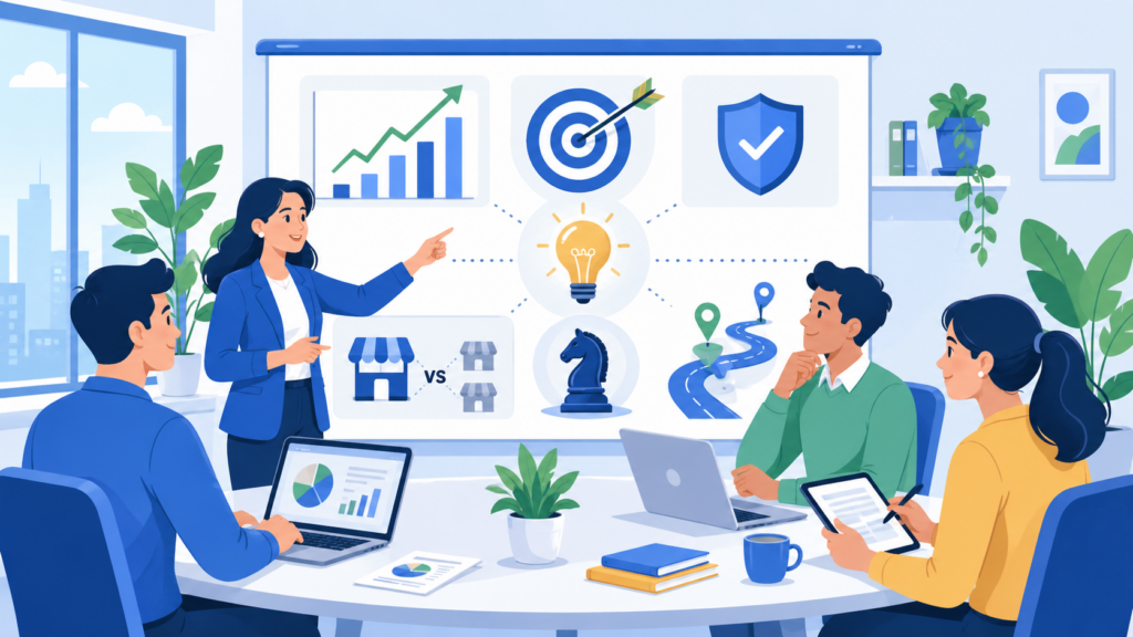 Bagaimana Strategi Bisnis Membantu Bisnis Bertahan di Tengah Persaingan