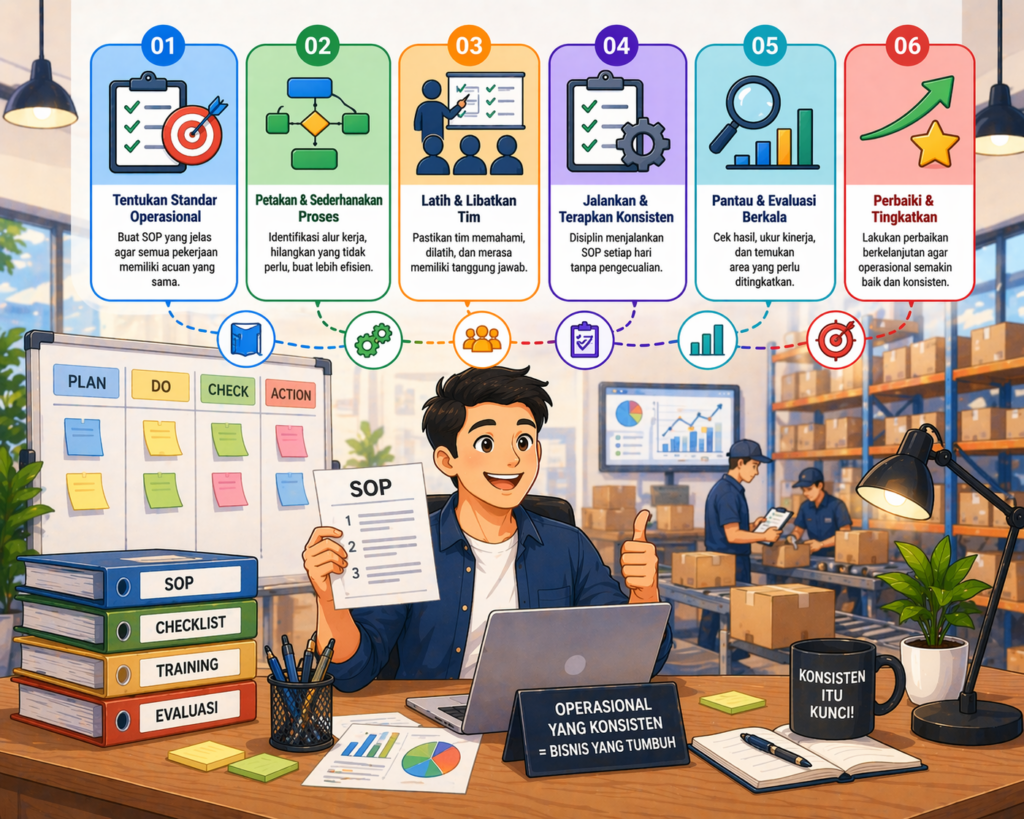 Cara Mengembangkan Sistem Operasional yang Konsisten