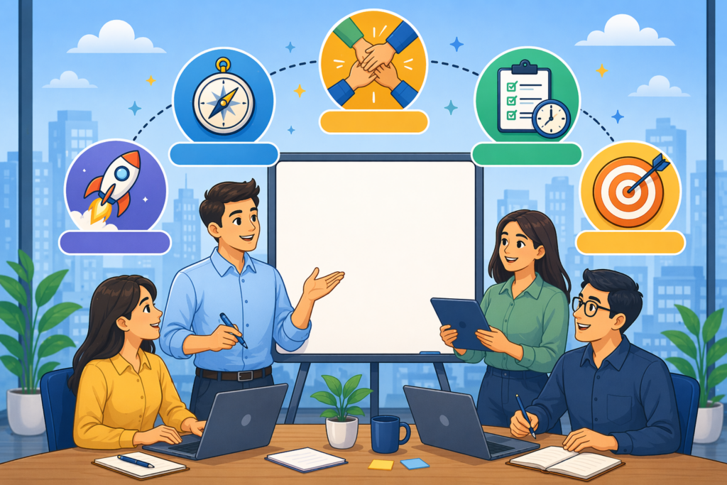 Fungsi Budaya Kerja Perusahaan untuk Menjaga Arah Tim Tetap Jelas