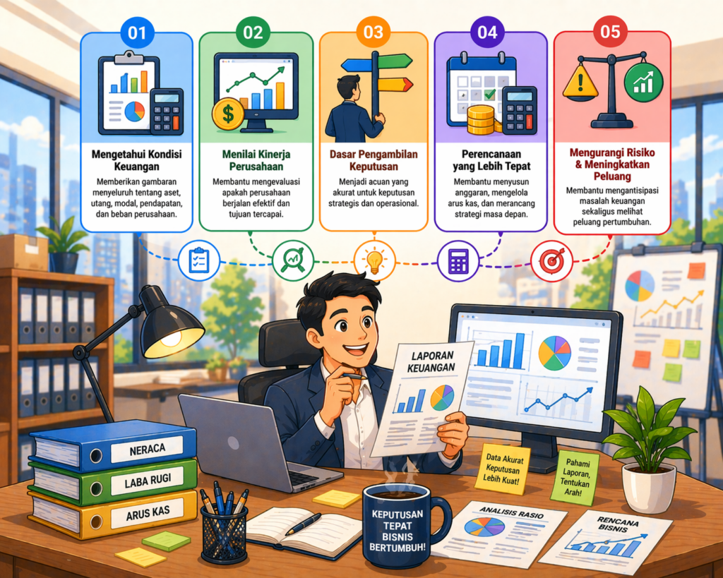 Fungsi Laporan Keuangan dalam Pengambilan Keputusan