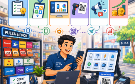 Langkah Menerapkan Inovasi Digital untuk Konter Pulsa dan PPOB