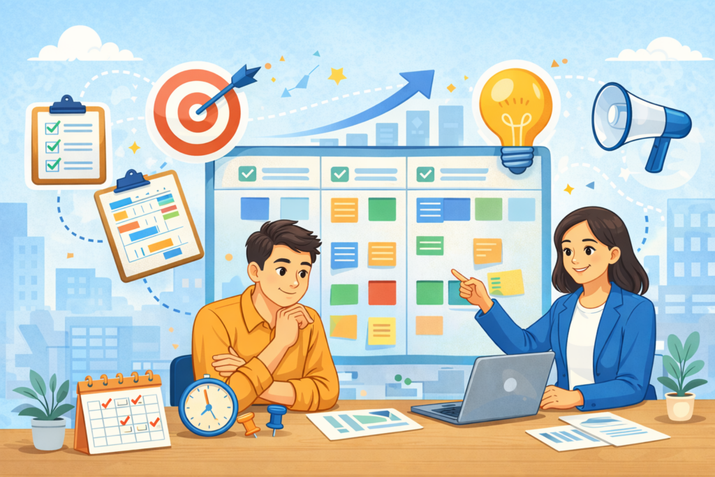 Manajemen proyek digital modern