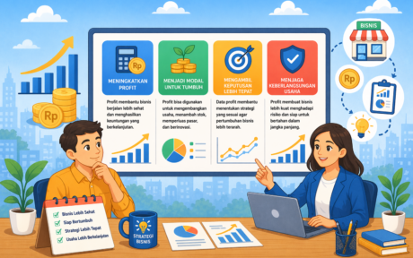 Manfaat Profit Bisnis untuk Menjaga Arah Pertumbuhan Usaha