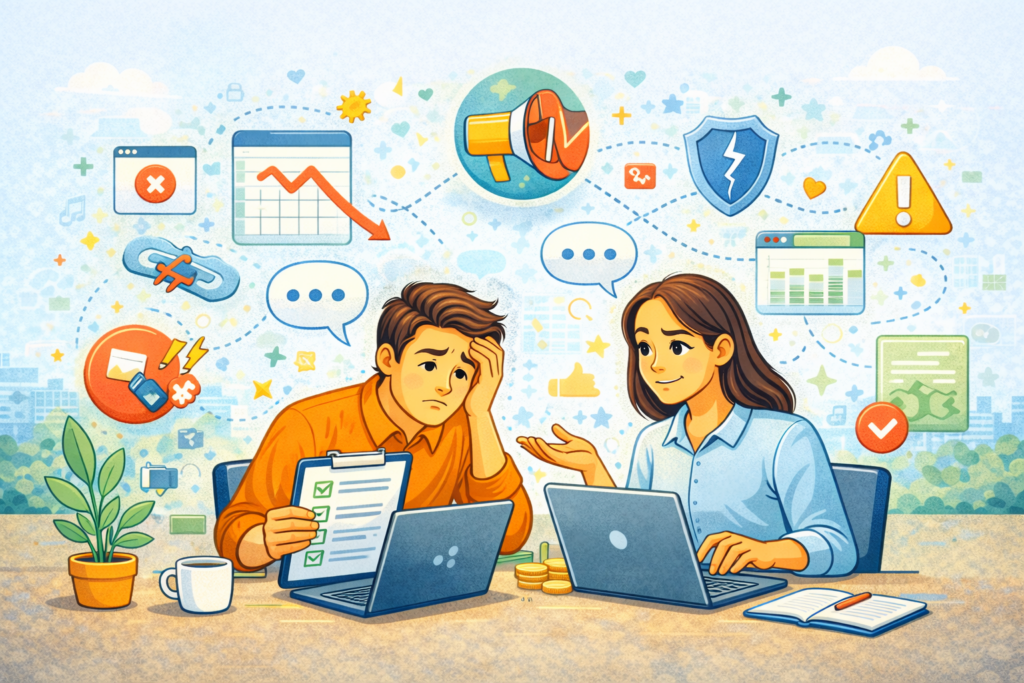 Penyebab Pemasaran Online Tidak Berjalan Maksimal