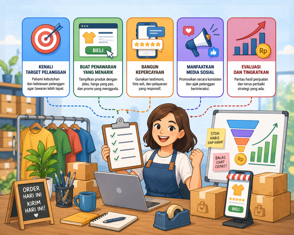 Strategi Konversi Penjualan untuk UMKM yang Ingin Naik Kelas