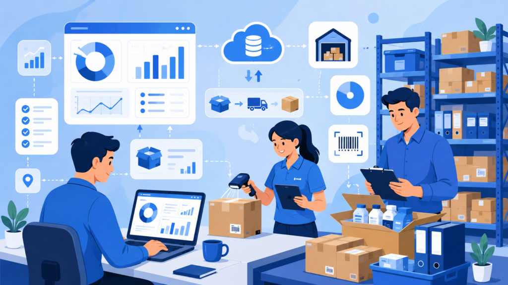 Penerapan Sistem Informasi Bisnis dalam Pengelolaan Stok dan Inventaris