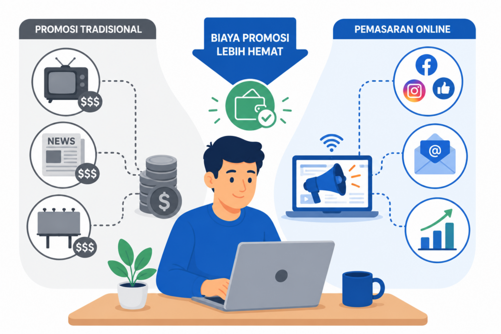 Cara Pemasaran Online Membantu Mengurangi Biaya Promosi