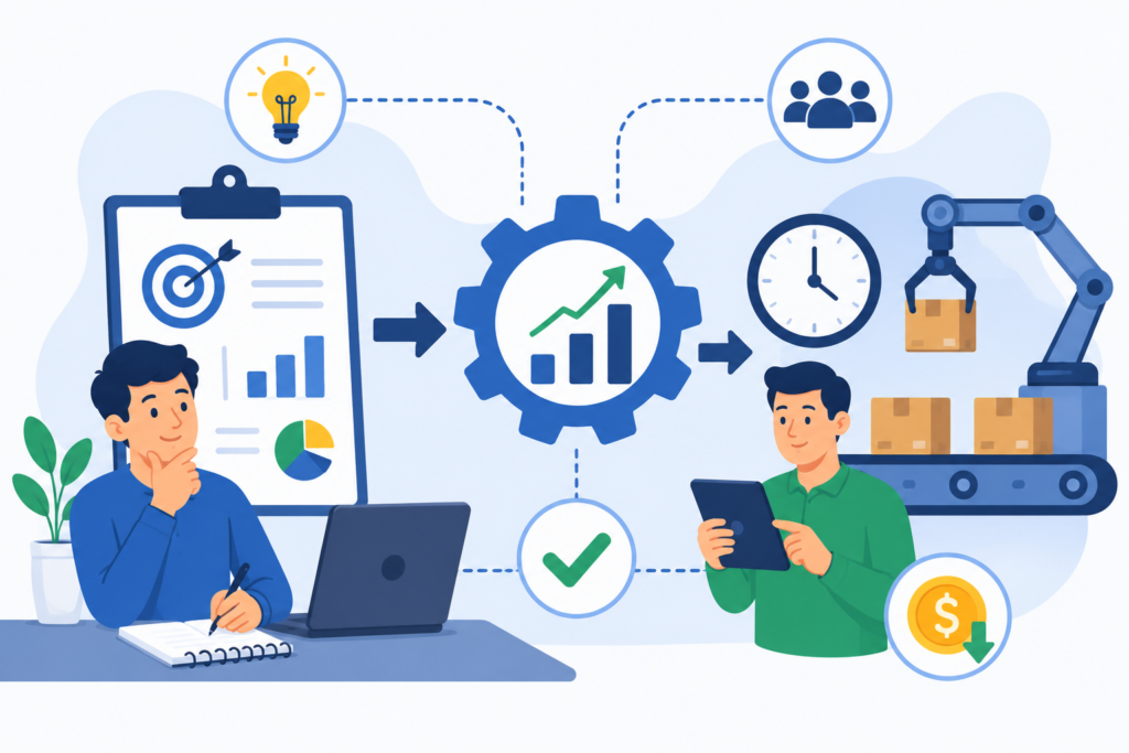 Hubungan Perencanaan Bisnis dan Efisiensi Operasional