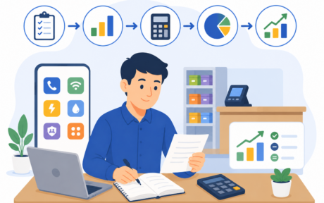 Langkah Menyusun Profit Bisnis untuk Konter Pulsa dan PPOB