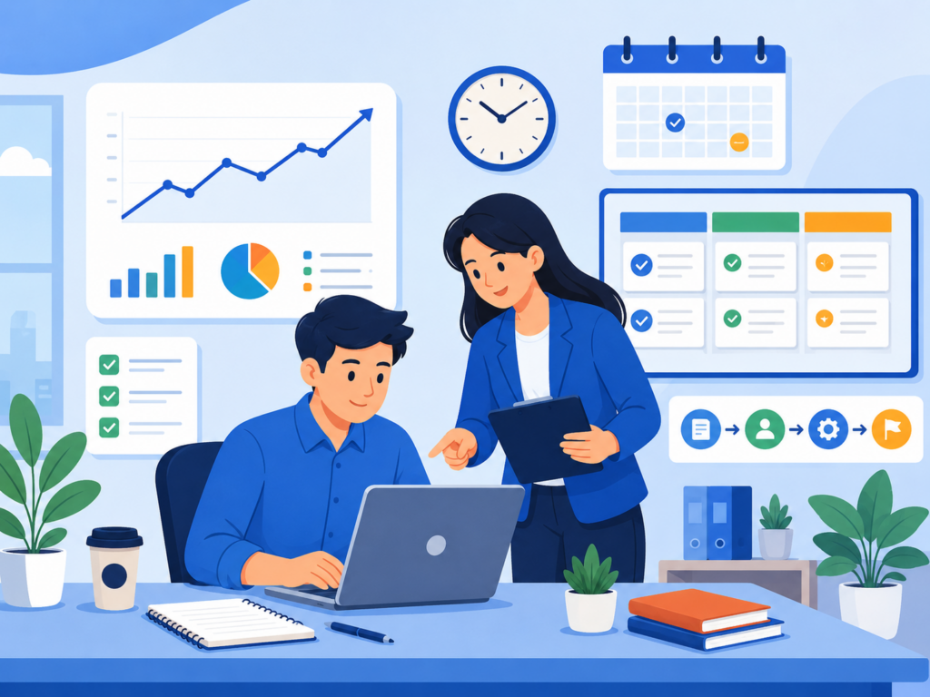 Cara Membuat Produktivitas Kerja Lebih Stabil dan Konsisten