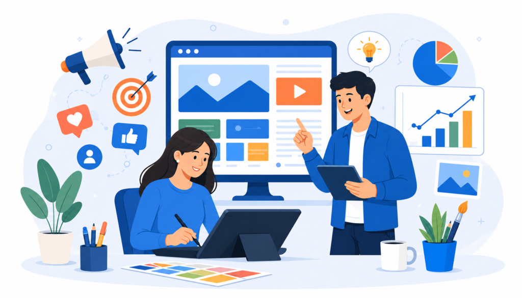 Content Marketing Visual dan Pentingnya Desain yang Menarik